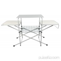 Ozark Trail Outdoor Use Camp Kitchen Cooking Stand with Three Table Tops 554335142